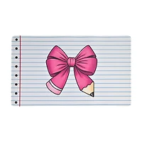 Teacher's Pencil Bow Desk Pad