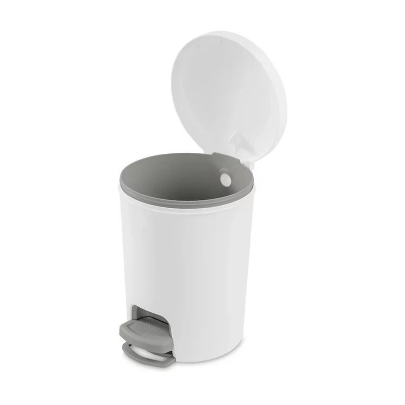 Sterilite 1.6 Gallon StepOn Wastebasket