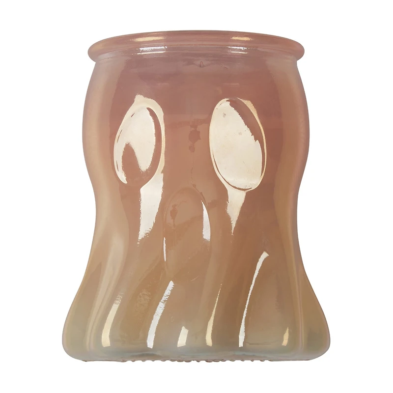 Halloween Ghost Shaped Glass Candle, 7 oz