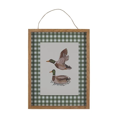 Holly Williams Fall Rectangular Bird Framed Art, 10x13 in