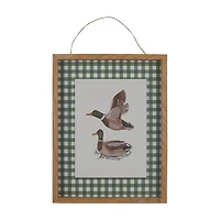 Holly Williams Fall Rectangular Bird Framed Art, 10x13 in
