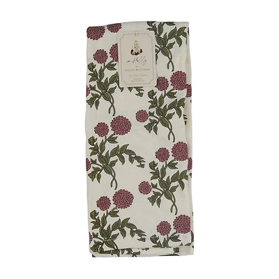 Holly Williams Fall Floral Print Kitchen Towel, 15x25 in