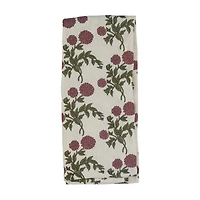Holly Williams Fall Floral Print Kitchen Towel, 15x25 in