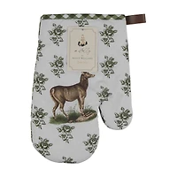 Holly Williams Fall Deer Print Oven Mitt