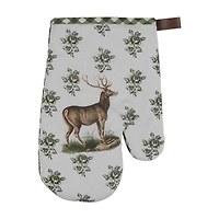 Holly Williams Fall Deer Print Oven Mitt