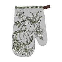 Holly Williams Fall Pumpkin Print Oven Mitt