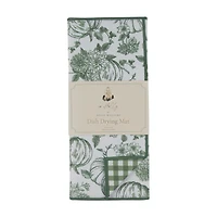 Holly Williams Green Harvest Print Drying Mat, 15 in x 20 in
