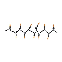 Halloween Orange Indoor/Outdoor String Lights, 10 ft