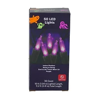 Halloween Purple Indoor/Outdoor String Lights, 10 ft