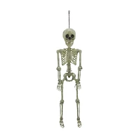 Halloween Light-Up Poseable Skeleton, 36 in