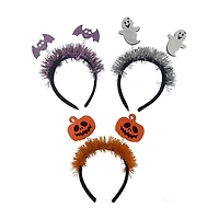 Halloween Bobble Headband, 3 Assorted Styles