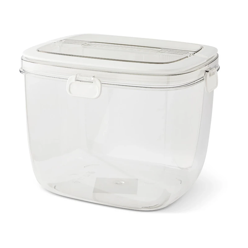 BKLYN Summer Clear and White Ice Bucket To Go, 126 fl oz