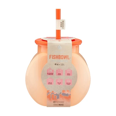 Manna Summer Fish Bowl, 40 fl oz, Assorted Colors