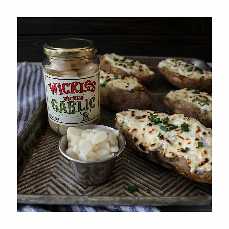 Wickles Wicked Garlic, 12 oz