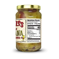 Wickles Wicked Banana Pepper Rings, 12 oz