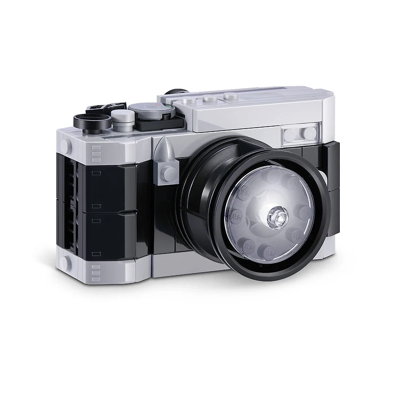 ZURU MAX Build More Premium Retro S2 Building Bricks Collection (Camera), 152 pc