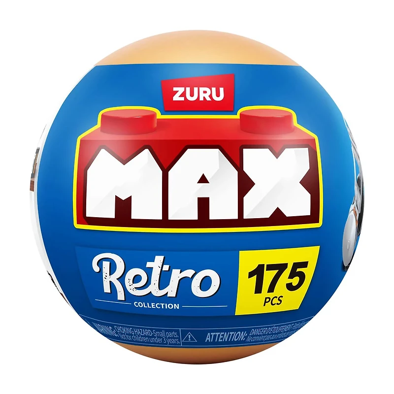 MAX Build More Premium Retro S2 Building Bricks Collection (Cassette Player) by ZURU
