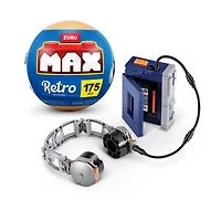 MAX Build More Premium Retro S2 Building Bricks Collection (Cassette Player) by ZURU