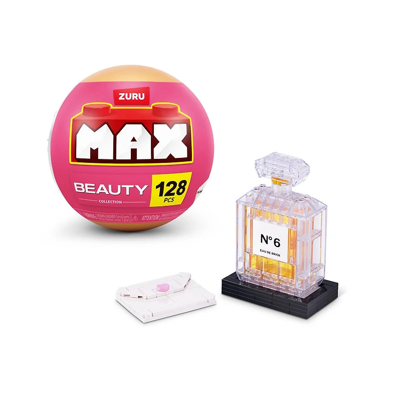 MAX Build More Premium Beauty Building Bricks Collection (Perfume) by ZURU