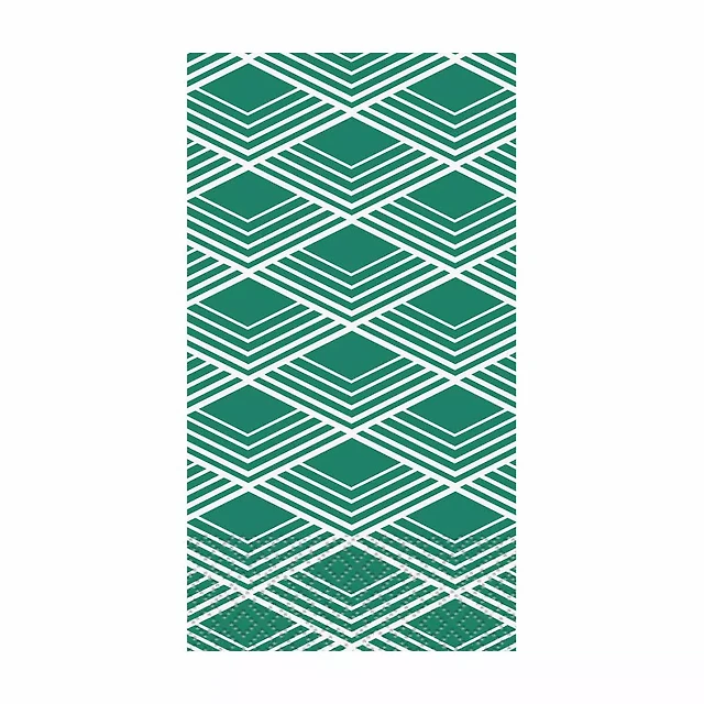 Green Prism Guest Napkin