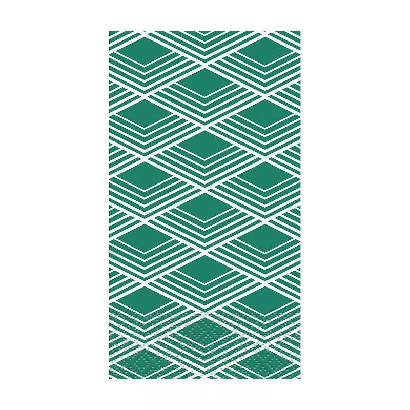 Green Prism Guest Napkin