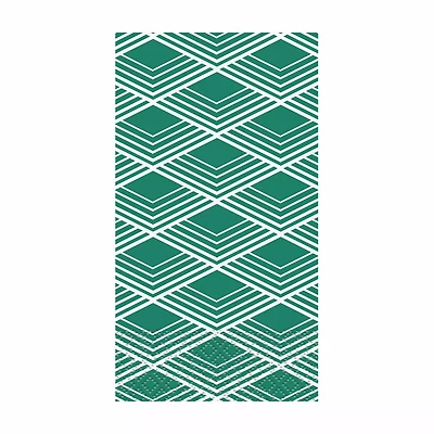 Green Prism Guest Napkin