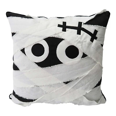 Halloween Mummy Pillow, 16x16 in