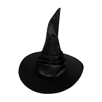 Halloween Black Fabric Witch Hat