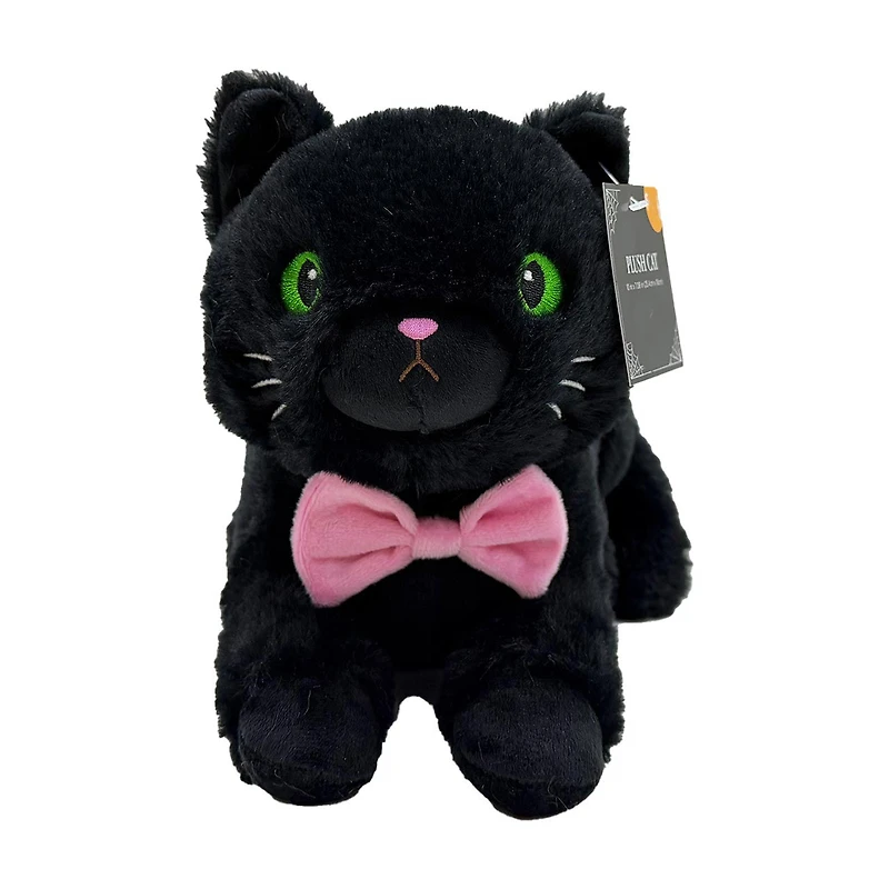 Halloween Plush Cat, 10 in