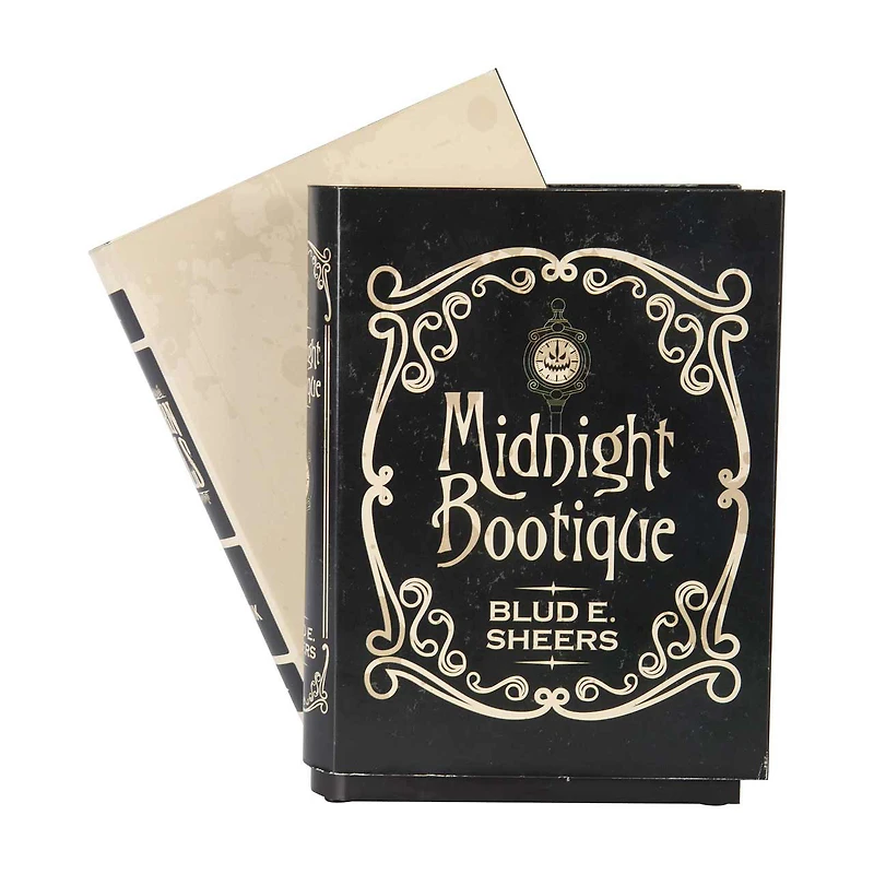 Halloween Animated Moving Books Tabletop Decor
