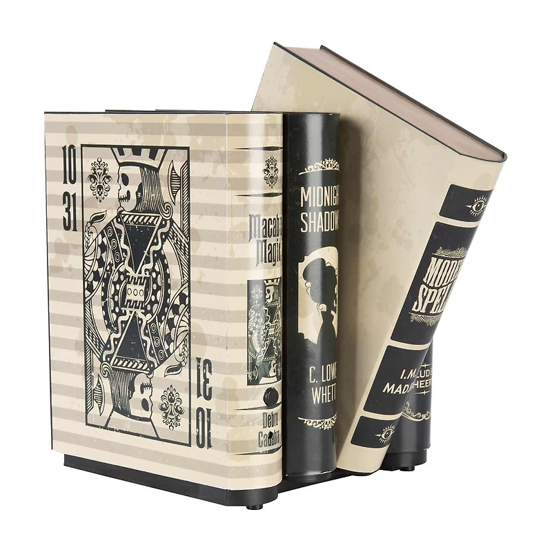 Halloween Animated Moving Books Tabletop Decor