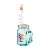 "Beach More Worry Less" Tumbler, 16 oz