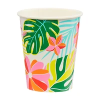 Summer Luau Paper Cups, 8 ct, 9 oz