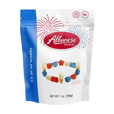 Albanese US of Yay Summer Gummie Bears, Resealable Bag, 7 oz