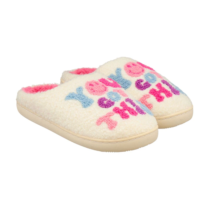 You Got This" Slippers