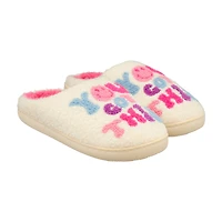 "You Got This" Slippers, Large
