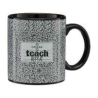"Coffee Teach Repeat" Ceramic Mug, 16 in