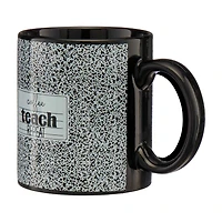 "Coffee Teach Repeat" Ceramic Mug, 16 in