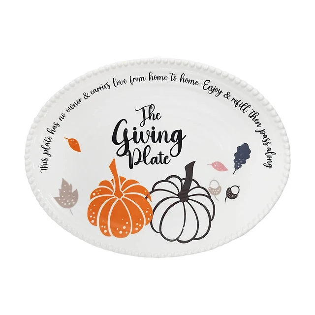 Ceramic Giving Plate