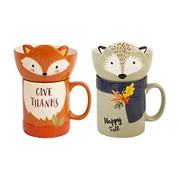 Figural Critter Bowl & Mug Set