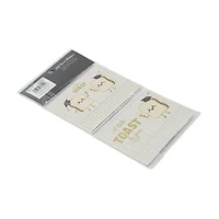 Unwrapped 'Toast To You' Gift Card Holders, 4 ct