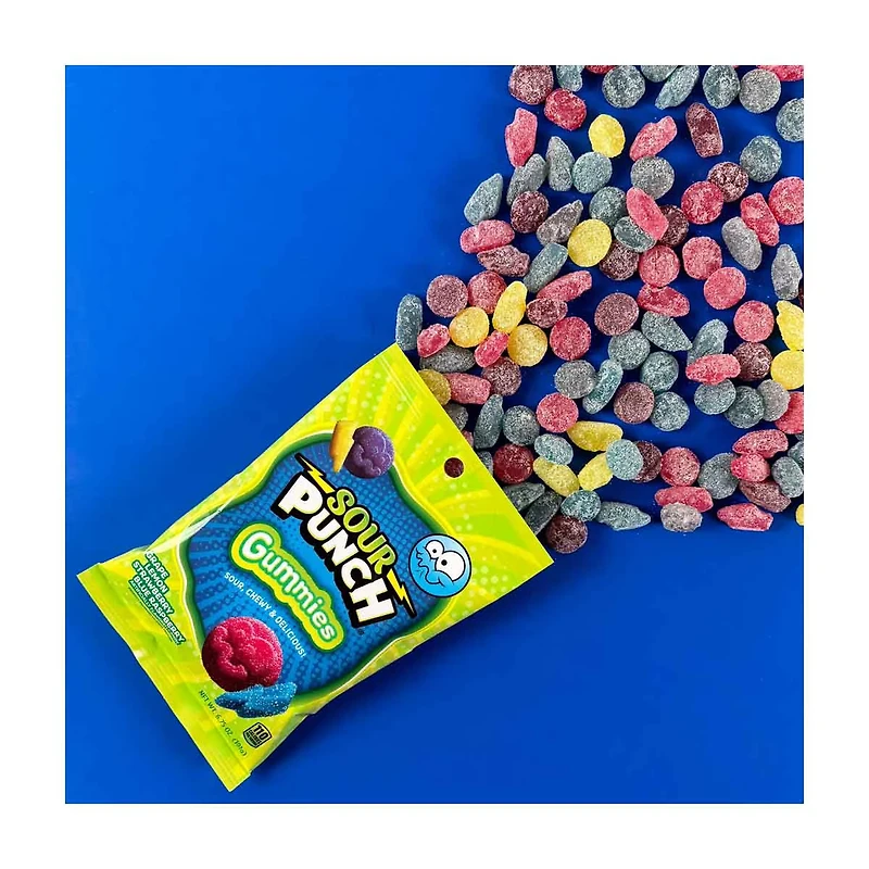 Sour Punch Gummies, 6.75 oz