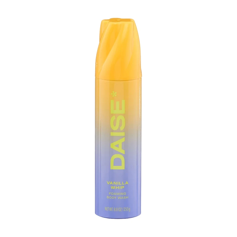 DAISE Foaming Body Wash in Vanilla Whip, Ultra Hydrating for Skin, 8.8 oz/250 g