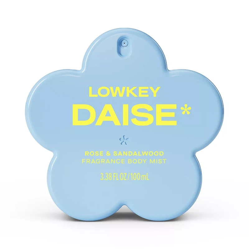 DAISE Lowkey DAISE Fragrance Body Mist in Rose & Sandalwood, 100 mL