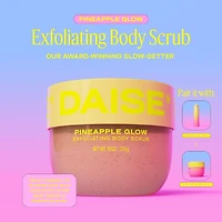 DAISE Exfoliating Body Scrub in Pineapple Glow, For Soft Glowing Skin, 510 g