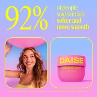 DAISE Exfoliating Body Scrub in Pomegranate Glow, For Soft Glowing Skin, 510 g