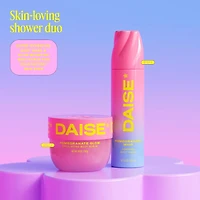 DAISE Exfoliating Body Scrub in Pomegranate Glow, For Soft Glowing Skin, 510 g