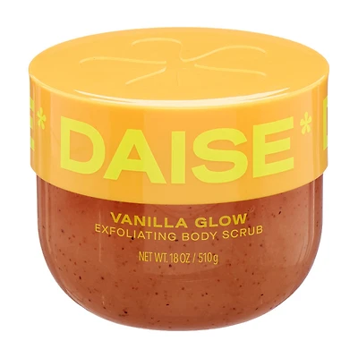 DAISE Exfoliating Body Scrub in Vanilla Glow, For Soft Glowing Skin, 510 g
