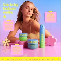 DAISE Exfoliating Body Scrub in Coconut Glow, For Soft Glowing Skin, 510 g
