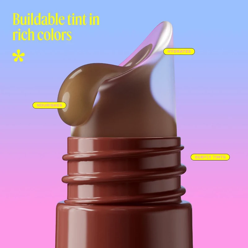 DAISE Peptide Lip Butter Balm in Hot Mocha, Lightly Tinted, 15 ml